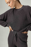 WE ARE SUNDAYS ALESSIA SWEATER IN CHARCOAL