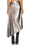 A.L.C. TRACY SKIRT IN SMOKY SILVER