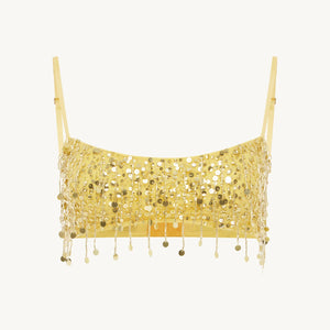 YASMIN HAND BEADED BRALETTE