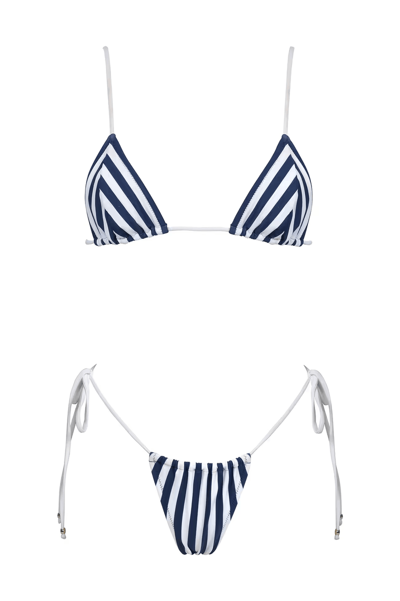 BANANHOT LIRI BOTTOM IN OCEAN STRIPES