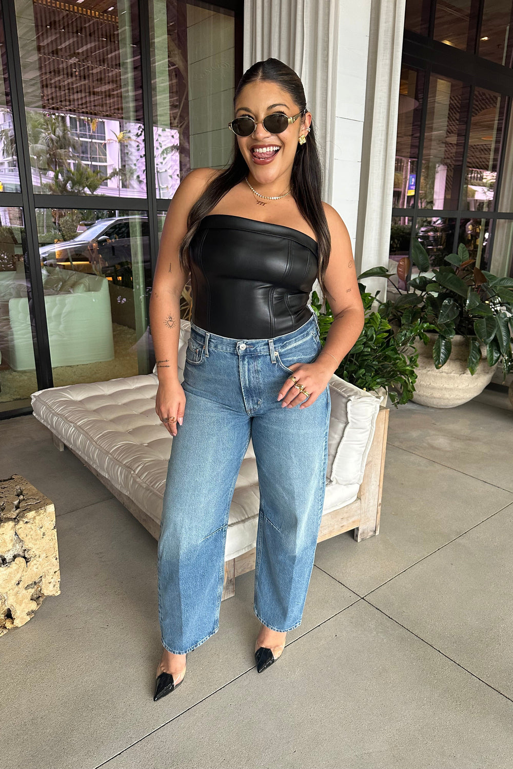 MIRO RELAXED WIDE LEG JEAN