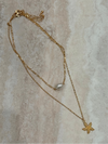 PEARL STARFISH DUO NECKLACE