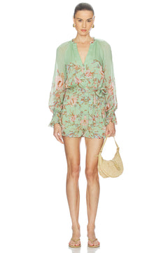 ROMPER EZRA WITH TIE BELT