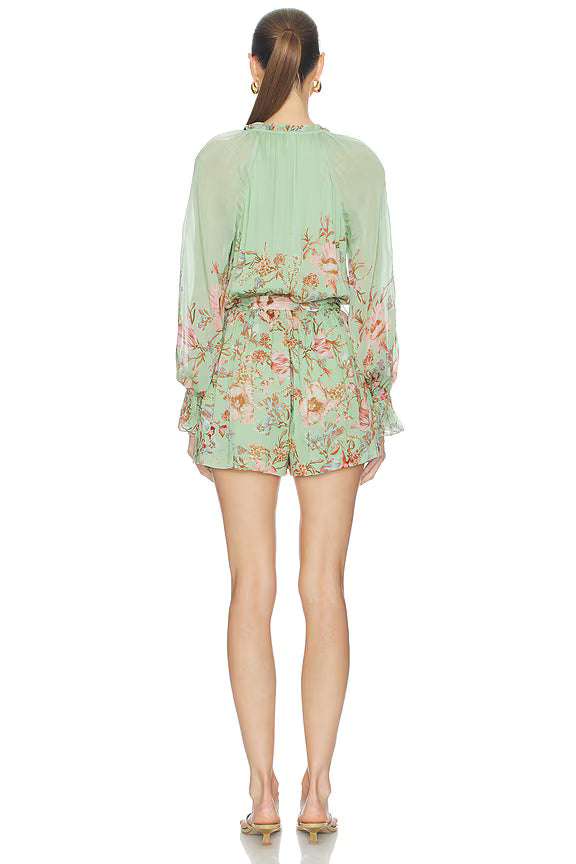 ROMPER EZRA WITH TIE BELT