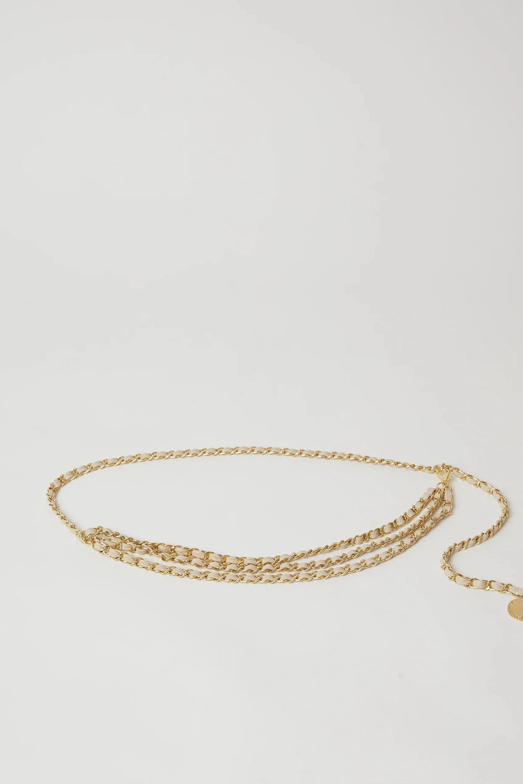 B-LOW THE BELT GISSEL MINI BELT IN BONE GOLD – Big Drop NYC
