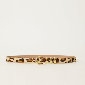 KAD CALF HAIR LEATHER BELT