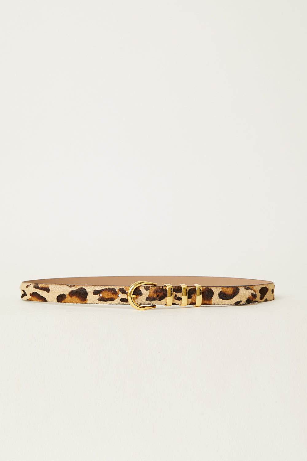 KAD CALF HAIR LEATHER BELT