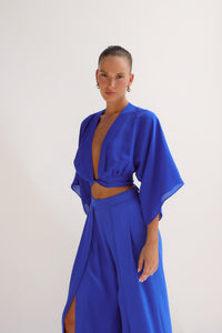 KIMONO WRAP TOP