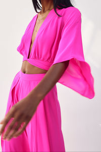 KIMONO WRAP TOP