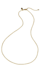VERMEIL LINK CHAIN - 16"-18"