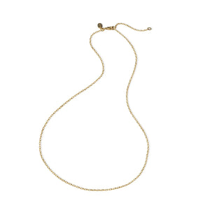 VERMEIL LINK CHAIN - 16"-18"