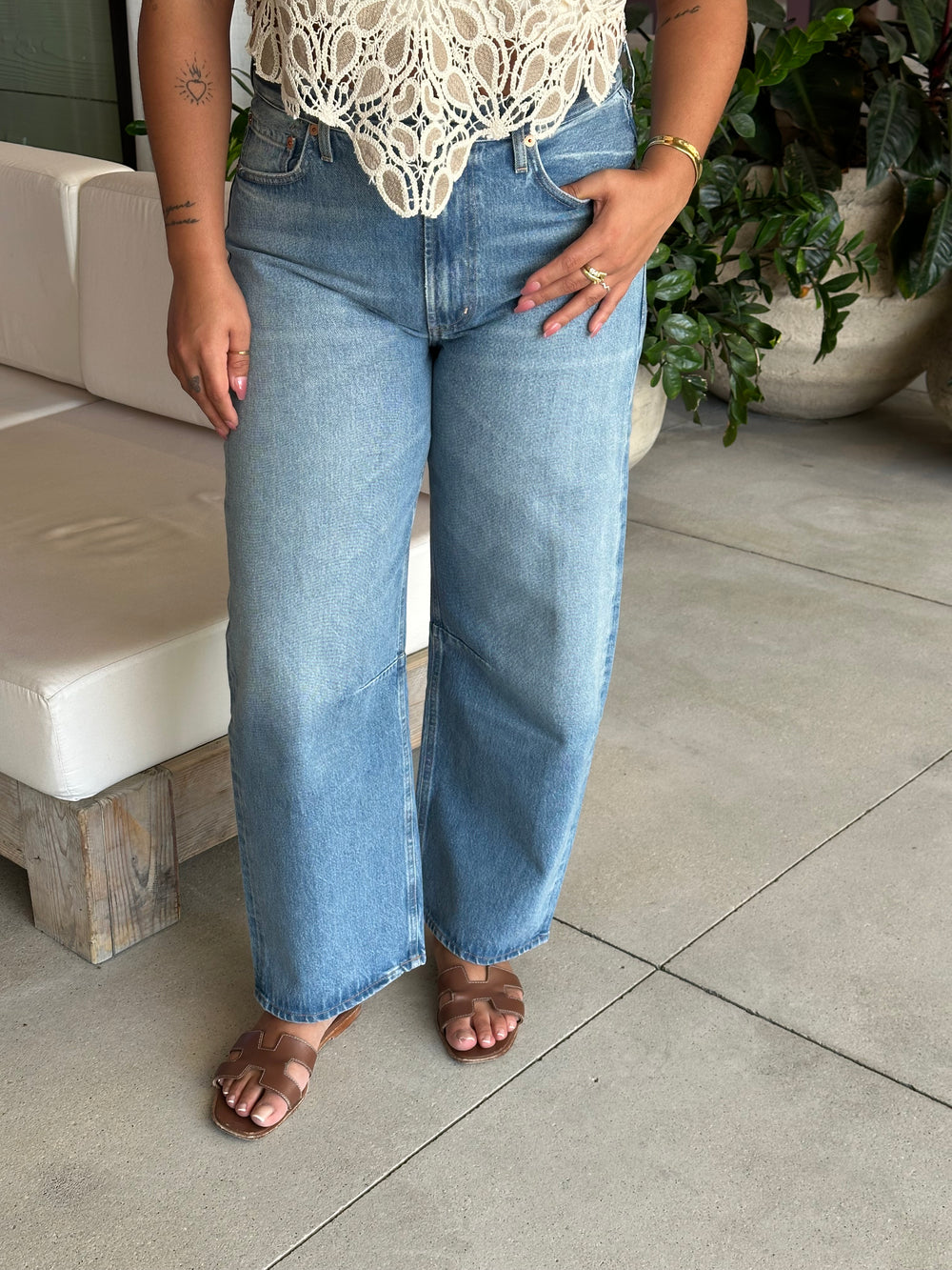 MIRO RELAXED WIDE LEG JEAN