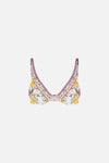 CAMILLA HIGH TRI SOFT UNDERWIRE BRA BIKINI TOP IN DESTINY CALLING