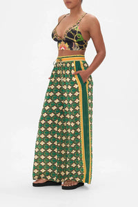CAMILLA STRAIGHT LEG PANT IN JEALOUSY AND JEWELS