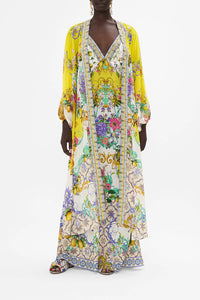 CAMILLA BLOUSON SLEEVE LAYER IN CATERINA SPRITZ