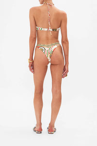 CAMILLA BANDEAU WITH TRIM DETAIL IN SALUTI SUMMERTIME