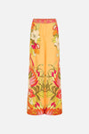 CAMILLA WIDE LEG WAISTED PANT IN THE FLOWER CHILD SOCIETY