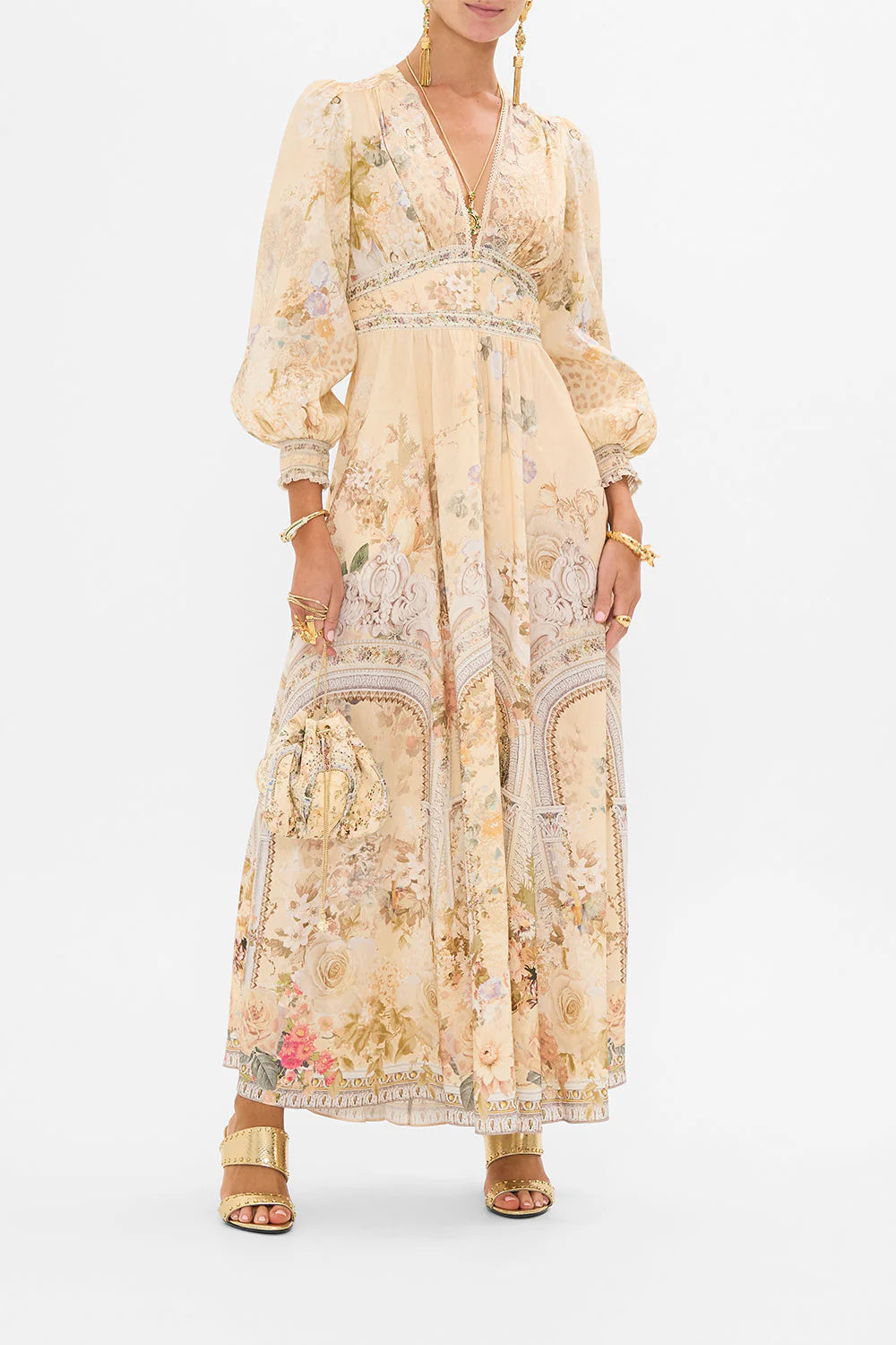 BUTTON DRESS WITH SHAPED WAISTBAND – Big Drop NYC