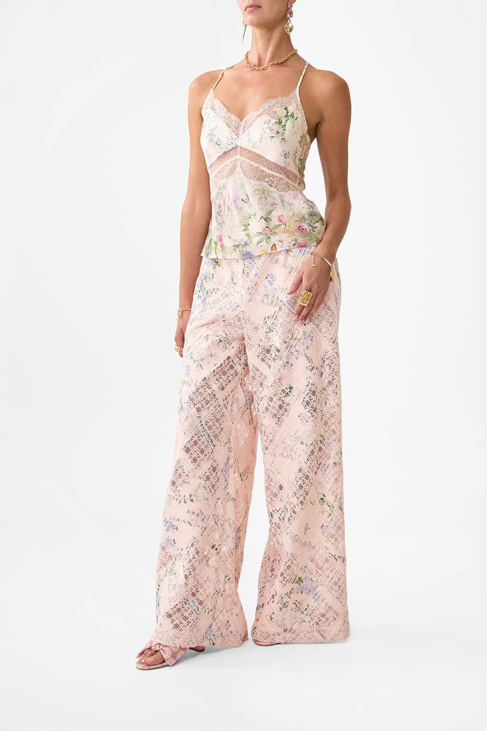 LACE SPLICED BIAS CAMI