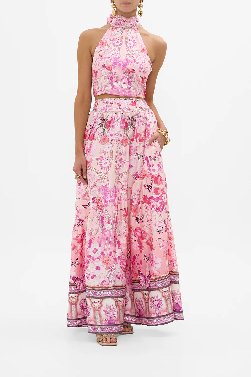 HALTER TIE BACK TOP