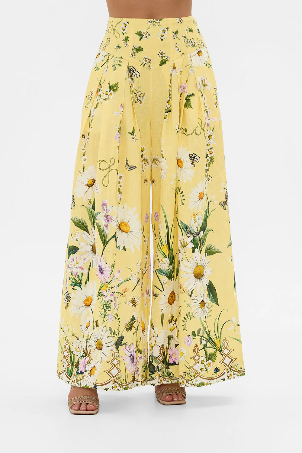 CORSET WAIST WIDE LEG PANT – Big Drop NYC