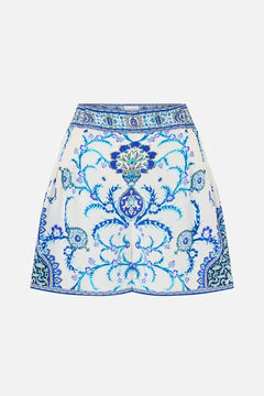 SHORTS WITH SIDE FLOUNCE