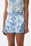 SHORTS WITH SIDE FLOUNCE