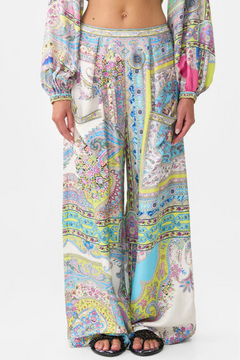 WIDE LEG TROUSER WITH FRONT POCKETS