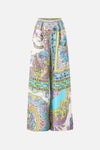 WIDE LEG TROUSER WITH FRONT POCKETS