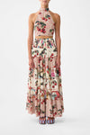 HALTER TIE BACK TOP
