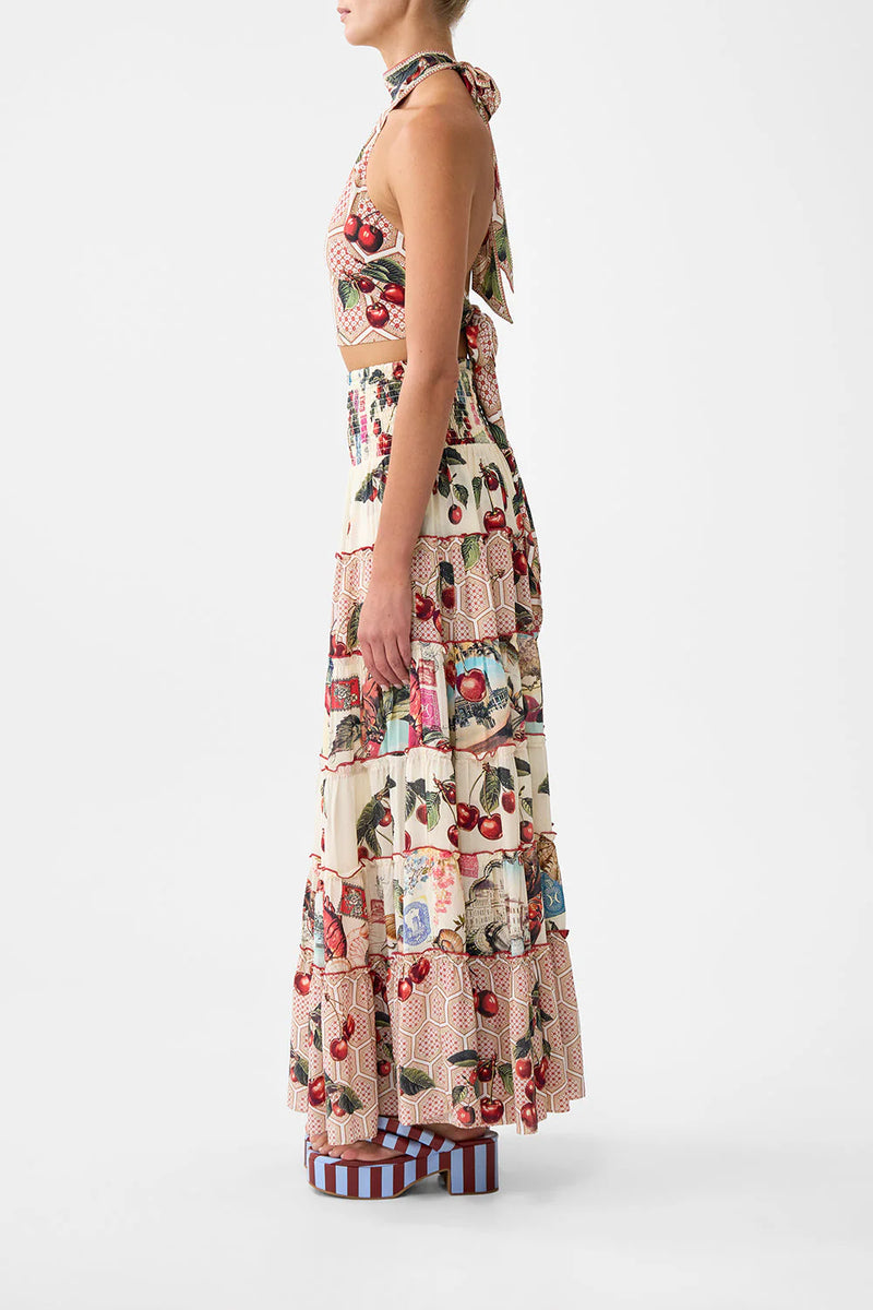 HALTER TIE BACK TOP