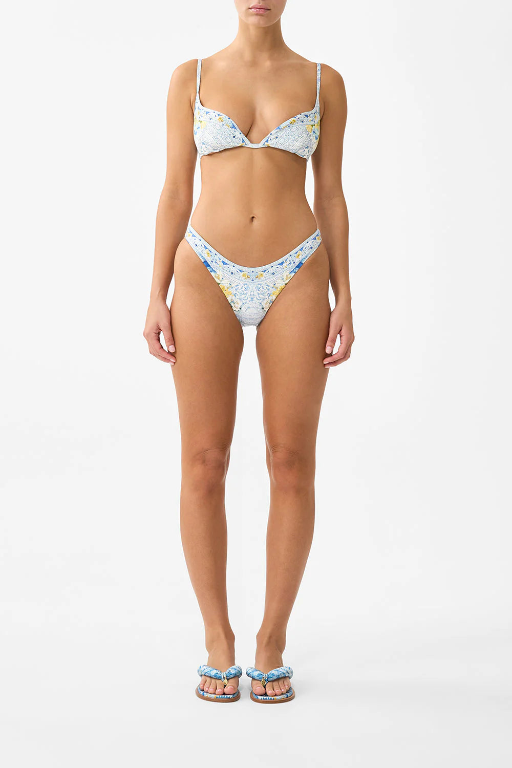 CONTINUOUS UNDERWIRE BIKINI TOP