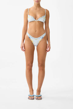 CONTINUOUS UNDERWIRE BIKINI TOP