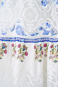 HIGH WAISTED TIERED MIDI SKIRT