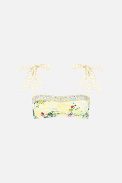 DIPPED WAIST PANELLED BIKINI BOTTOM