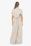 JBQ THE LABEL LOGAN PANT IN OATMEAL