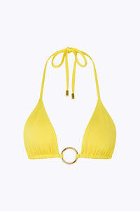 CIN CIN ISLE HOOP HALTER IN LEMONADE