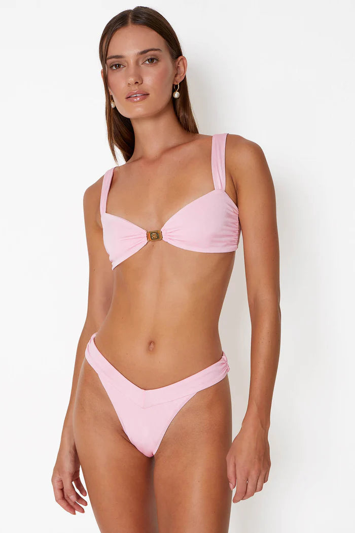 CIN CIN SUNKISS BIKINI BOTTOMS IN BALLET PINK