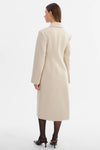 CYNDA HOURGLASS WOOL COAT