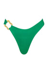 CIN CIN CRUISE HOOP BIKINI BOTTOMS IN EMERALD