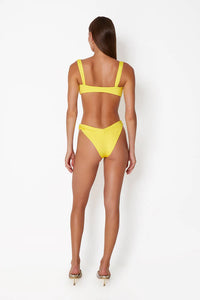 CIN CIN ABYSS BIKINI TOP IN LEMONADE