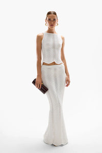 SODA KNIT MAXI SKIRT