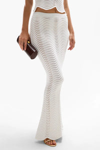SODA KNIT MAXI SKIRT