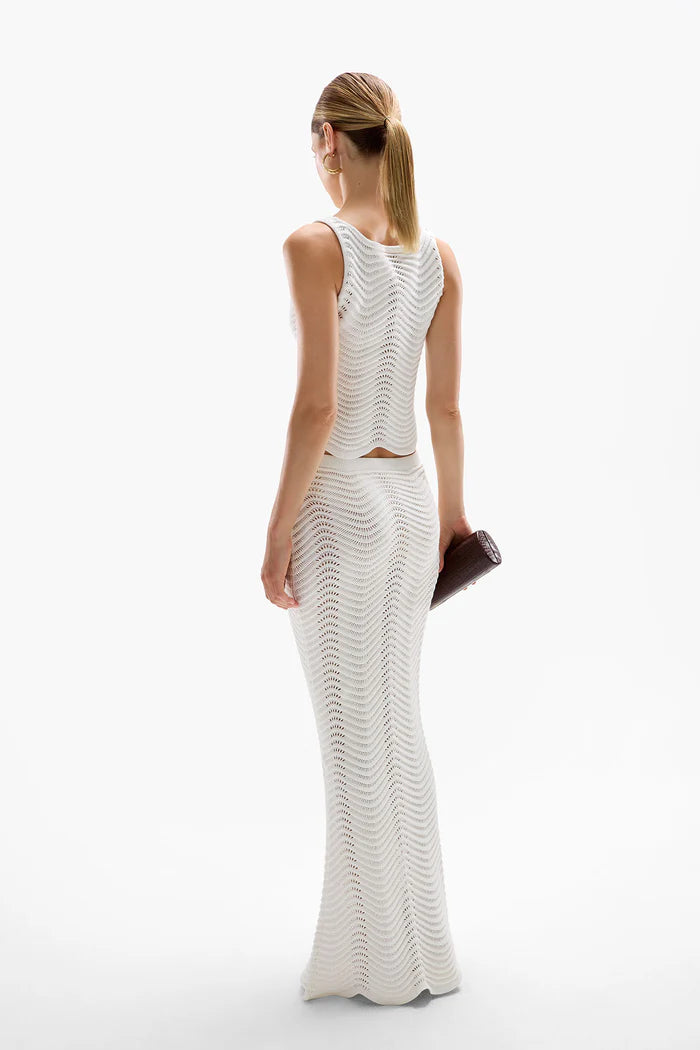 SODA KNIT MAXI SKIRT