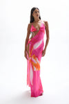 CIN CIN VILLA BUTTERFLY MAXI DRESS IN WILDFLOWER