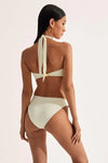 CIN CIN CRUISE HOOP BIKINI BOTTOMS IN IVORY
