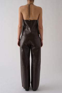 Cool in Brown Leather