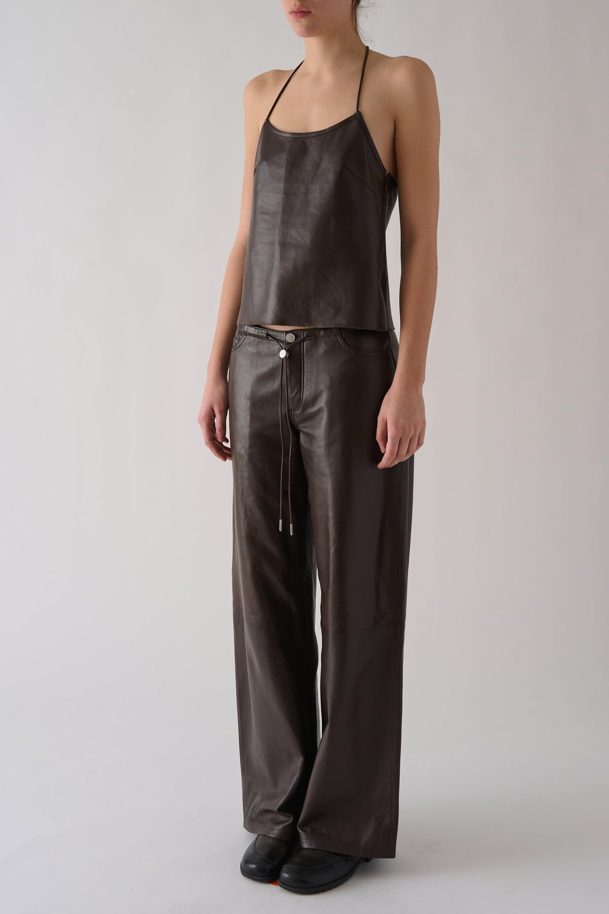 Cool in Brown Leather