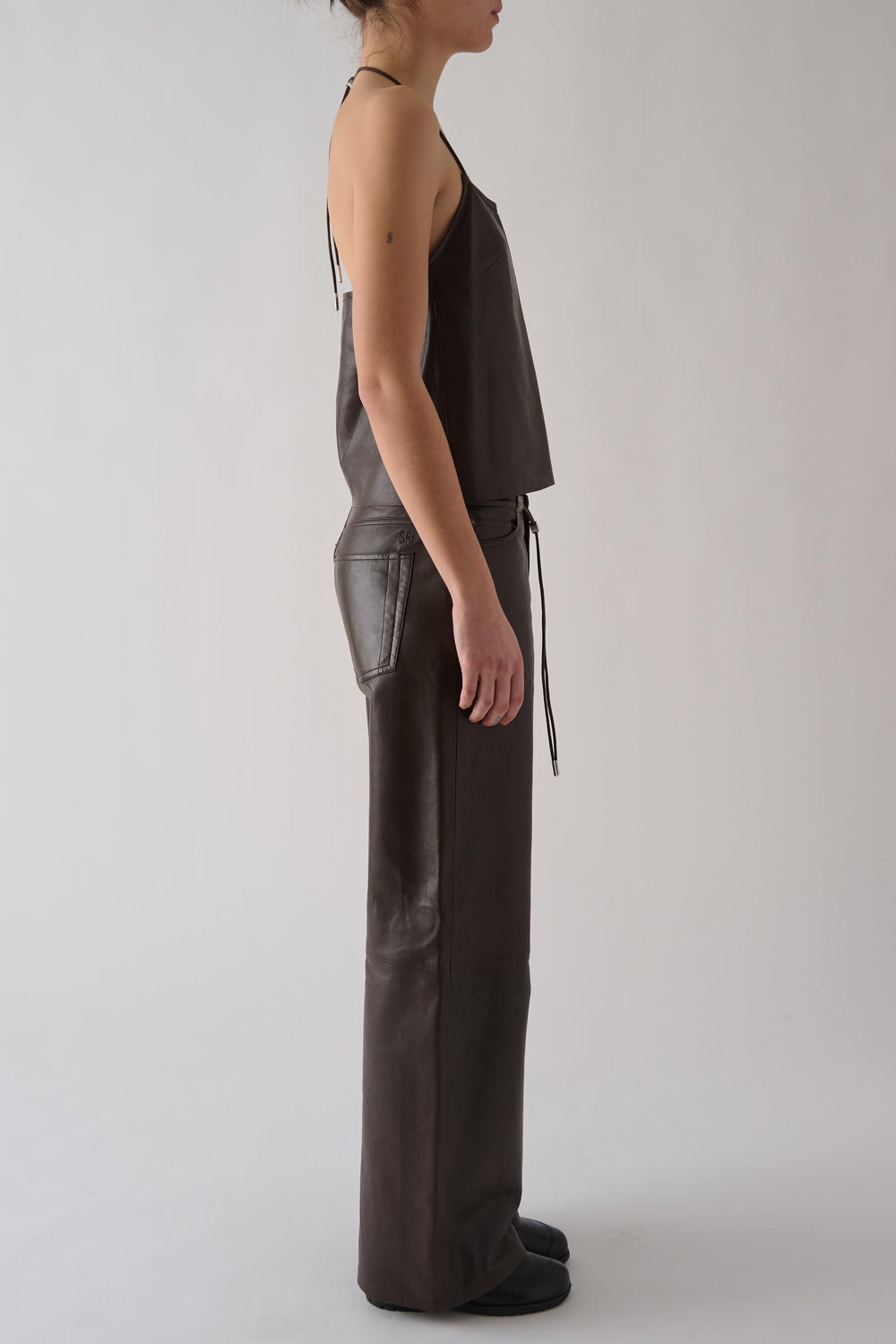 Cool in Brown Leather