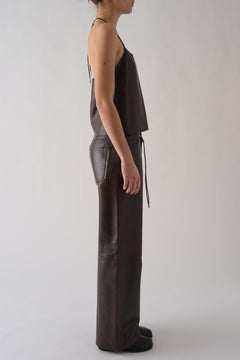 Cool in Brown Leather